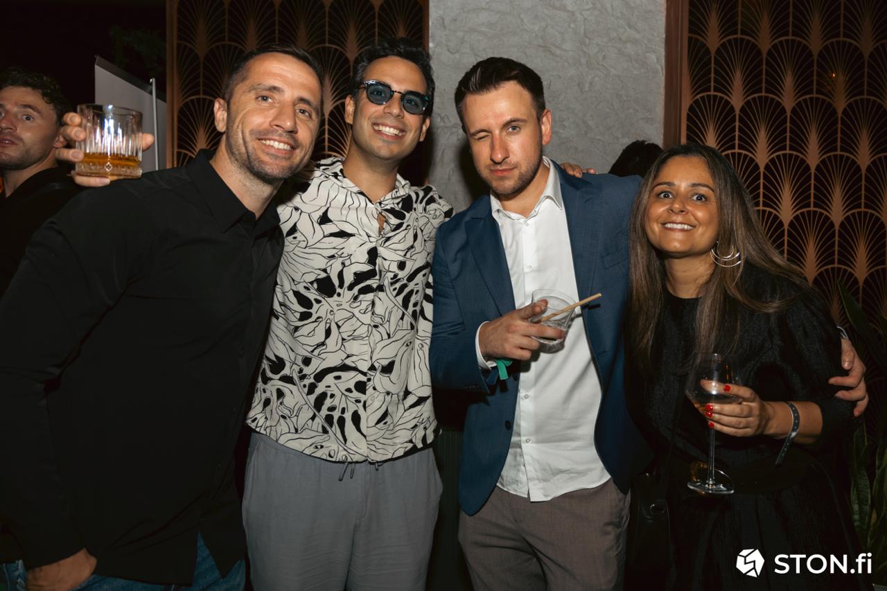 Members gathered at a private Welcome3 event